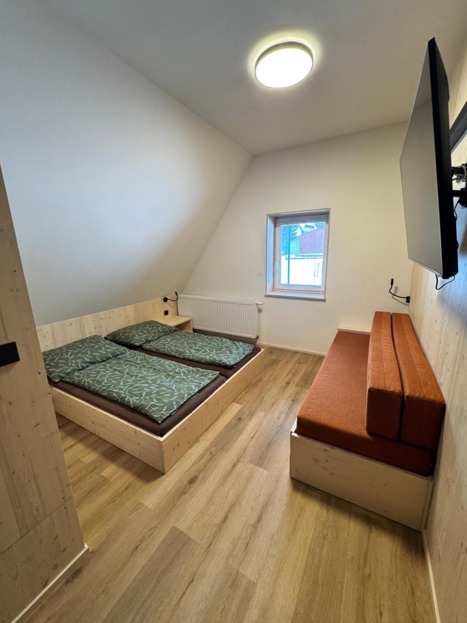 Penzion A Restaurace Pod Sjezdovkou Cenkovice Bagian luar foto